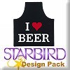 Beer and Wine Bottle Aprons