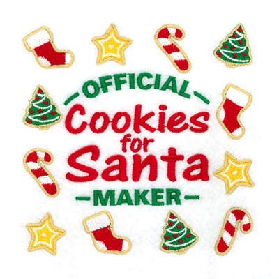 Official Cookies for Santa Maker
