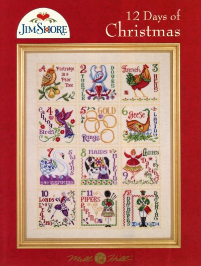 12 Days Of Christmas Cross Stitch Pattern