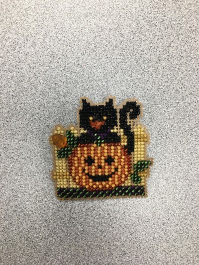 Pumpkin Kitty Pin