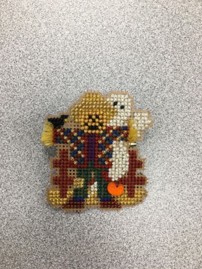 Spooked Scarecrow Pin