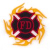 Flaming FD Shield