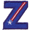 Stars & Stripes Letter Z