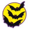 Bats & Full Moon Utensil Holder