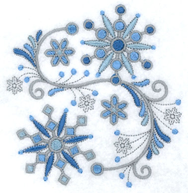 Jacobean Snowflake 2