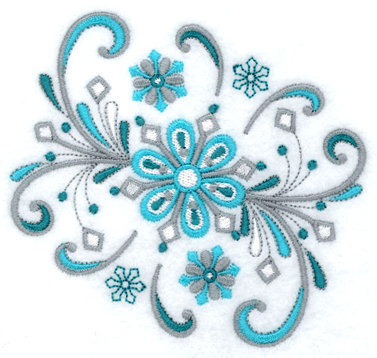 Jacobean Snowflake 9