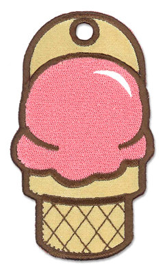 Ice Cream Cone Lip Balm Holder