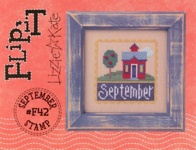 Flip-it Stamp September Cross Stitch Pattern