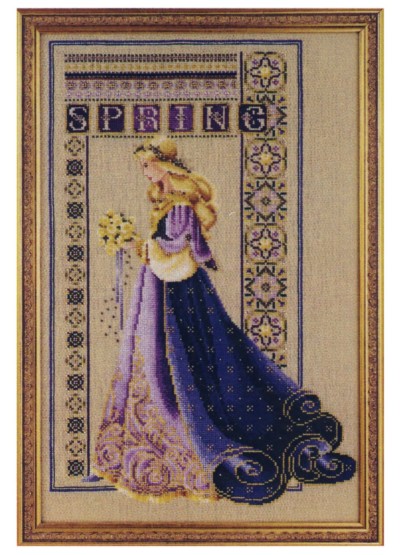 Celtic Spring Cross Stitch Pattern
