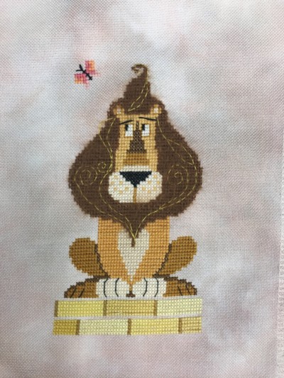 Once upon a Stitch OZ Cowardly Lion