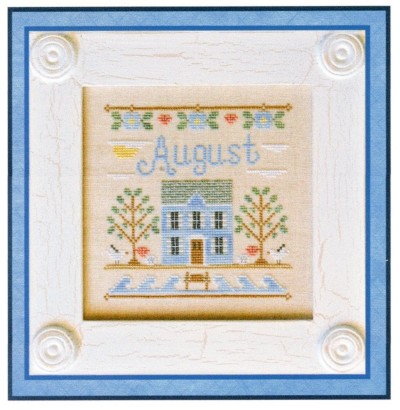 Cottage Of the Month Series by Country Cottage Needleworks / August