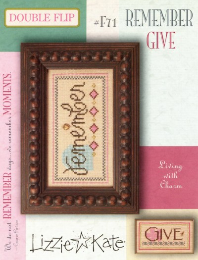 Remember/Give Double Cross Stitch Patterns