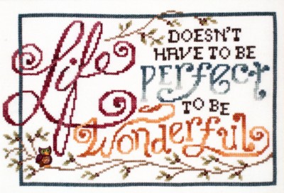 Wonderful Life Cross Stitch Pattern