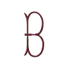 Emblem 2 Letter B, Center