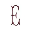 Emblem 2 Letter E, Center