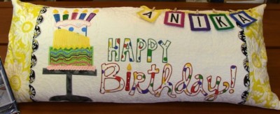 Happy Birthday! - Bench Pillow