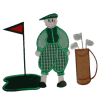 Golf Character Appliqué