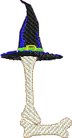 Happy Halloween Letter L, Witch Hat