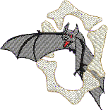 Happy Halloween Letter O, Bat