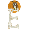 Happy Halloween Letter E, Owl