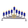 9 Candle Menorah