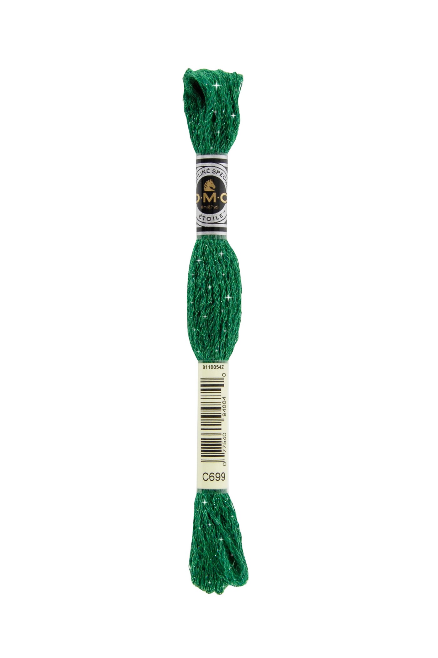 DMC 6 Strand Etoile Embroidery Floss 8.7yd - Green