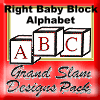 Right Baby Block Alphabet