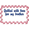 Quilt Label - For Brother