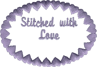 Quilt Label - Stitched With Love