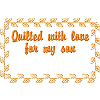 Quilt Label - For Son