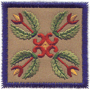 Folkart Quilt Pattern Appliqué (small)