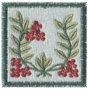 Folkart Floral Quilt Appliqué (small)
