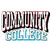 Community College Shadow Lettering