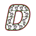 Letter D (ducks)
