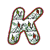 Letter K (kites)