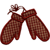 Rustic Mittens- January