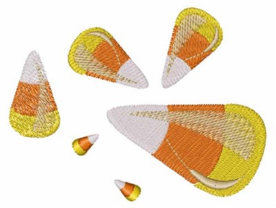 Candy Corn Embroidery Design By Windmill Designs