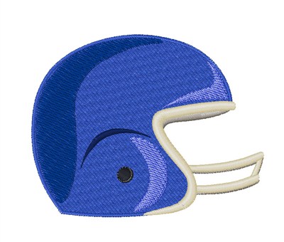 Football Helmet Embroidery Design