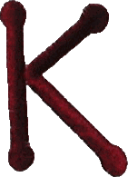Dot Letter K