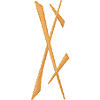Chinios Monogram Letter X Larger
