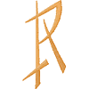 Chinios Monogram Letter R Smaller