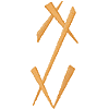 Chinios Monogram Letter Z Smaller