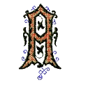 Gothic 2 Letter A, smaller