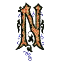 Gothic 2 Letter N, smaller