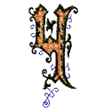 Gothic 2 Letter Y, smaller