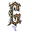 Gothic 2 Letter G, larger