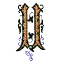 Gothic 2 Letter U, larger