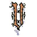 Gothic 2 Letter V, larger