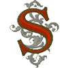 Gothic 5 letter S Smaller