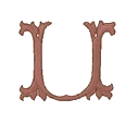 Gothic 4 letter U, wide